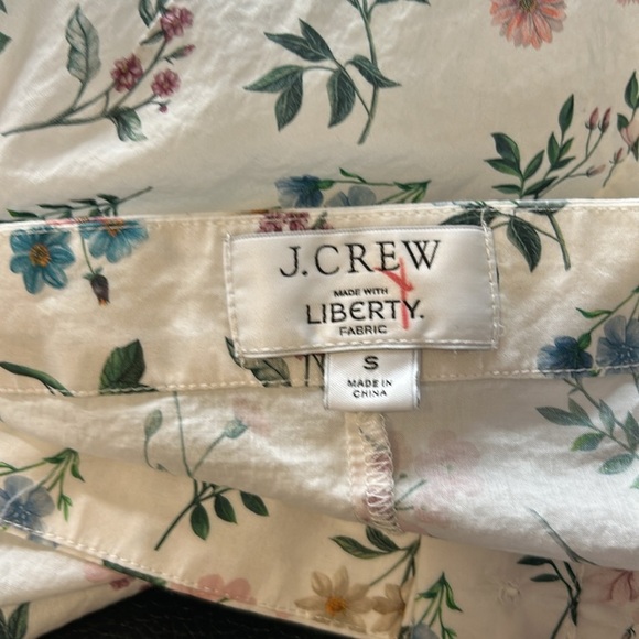 J Crew Cottage dress in Liberty Annelise floral midi puff sleeve sz S - Picture 10 of 13
